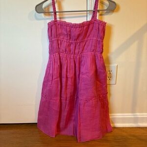 Sea New York smocked dress, pink size 12 girls